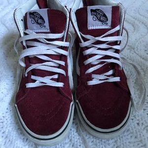 Vans Sk8-Hi- maroon